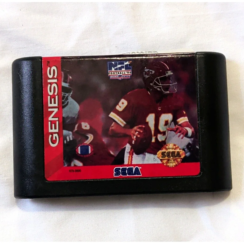 SEGA NFL Football '94 Starring Joe Montana for Sega Genesis Sports Game